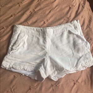 Cynthia Rowley White Short